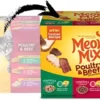 Meow Mix Tender Favorites Wet Cat Food, Poultry & Beef Variety Pack, 2.75 Ounces Cup (Pack of 24)