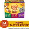 Meow Mix Tender Favorites Wet Cat Food, Poultry & Beef Variety Pack, 2.75 Ounces Cup (Pack of 24)